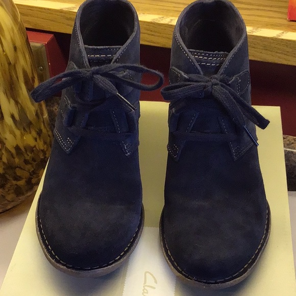 clarks carleta lyon navy